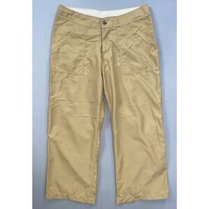Prana Vintage USA Made Lightweight Relaxed Fit Microfiber Hiking Pants, Womens S